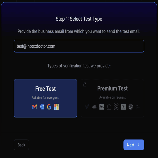 Enter Your Email and Choose Your Audience