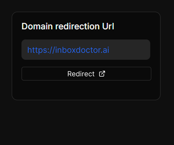 Domain Redirection